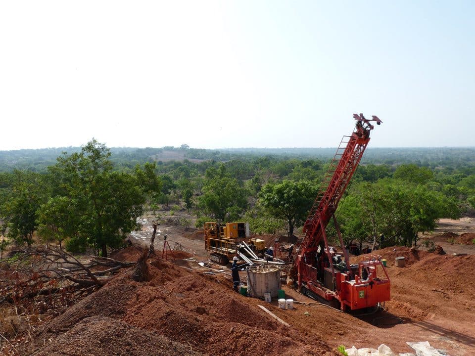 Drilling operations in Africa