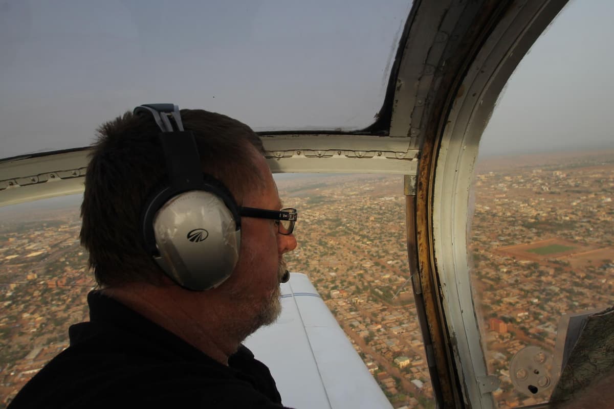 Out on the airstrip